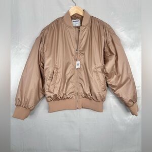 NWT Old Navy Light Brown Bomber‎ Jacket Size Small